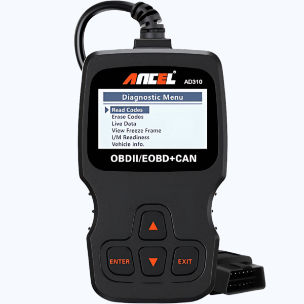 ANCEL AD310 OBD2 Scanner – Classic Enhanced Universal Car Diagnostic Code Reader Tool  – Black