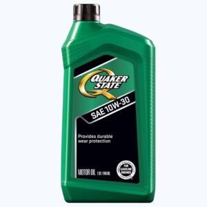 Quaker State Conventional 10W-30 Motor Oil – Durable Wear Protection, Sludge Control, 1-Quart (Single Pack)