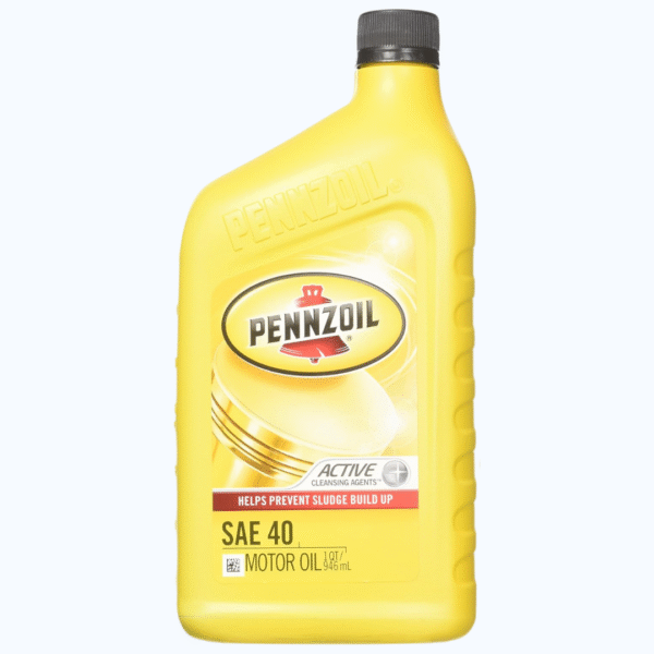 Pennzoil SAE 40 Motor Oil – 1 Quart Bottle, High-Performance Engine Protection for Gasoline Engines